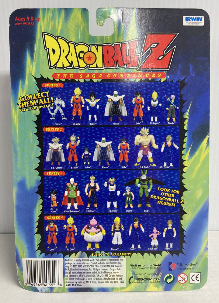 Dragon Ball Z Super Saiyan Broly 1999 Series 2 Action Figure - SEALED