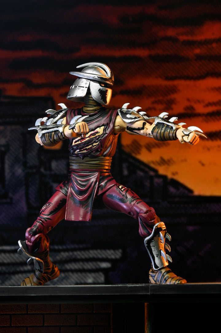 TMNT (Mirage Comics) - 7 inch Scale Action Figure - Battle Damaged Shredder