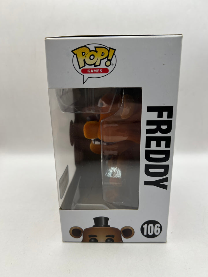 Funko Pop! #106 Five Nights at Freddy's - Freddy (Flocked B&N Exclusive)