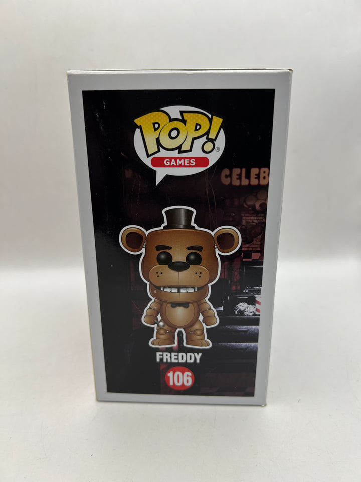 Funko Pop! #106 Five Nights at Freddy's - Freddy (Flocked B&N Exclusive)