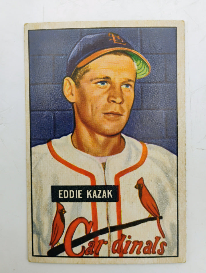 1951 Bowman Eddie Kazak