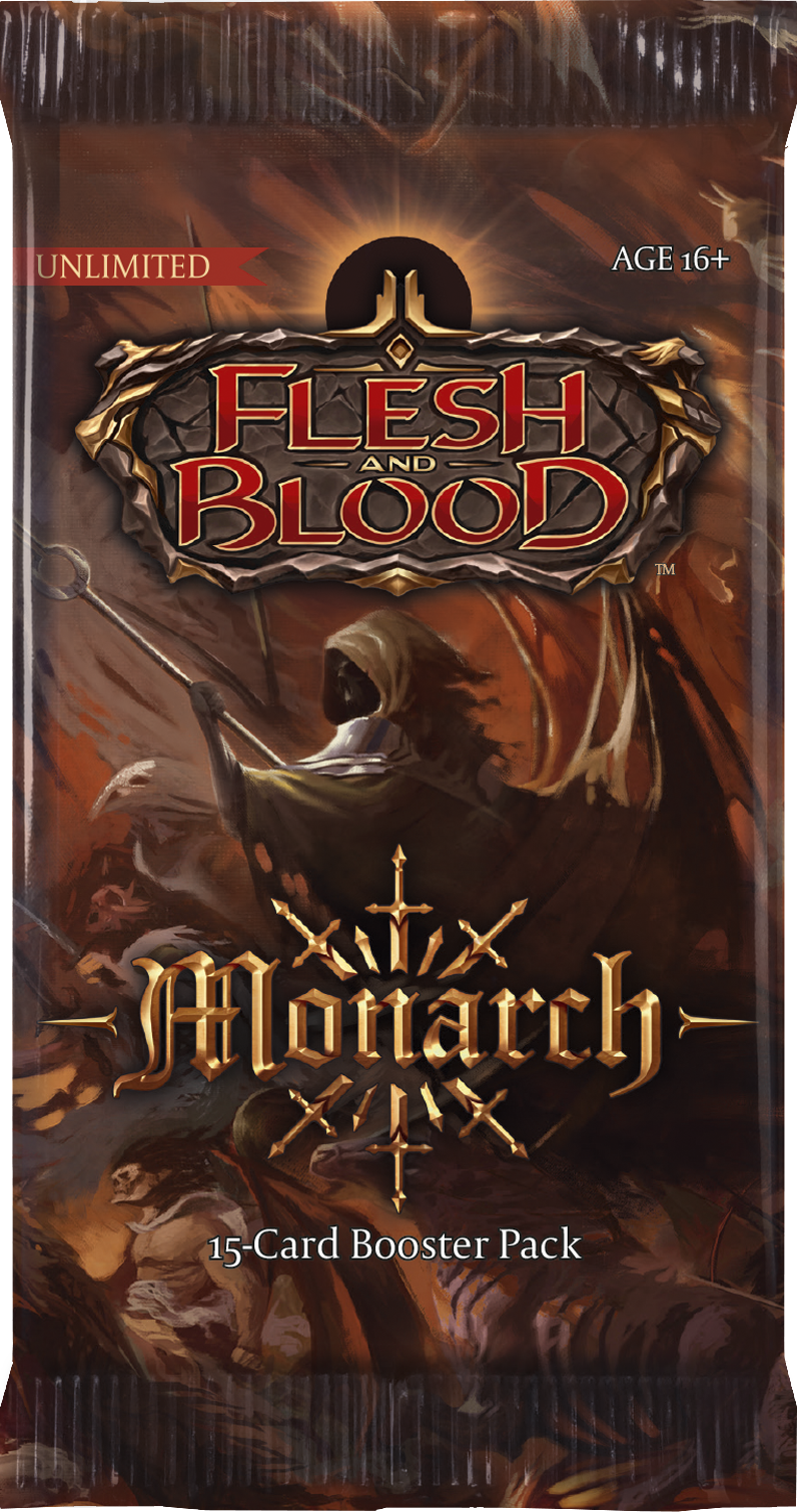 flesh and blood monarch cards Booster Pack