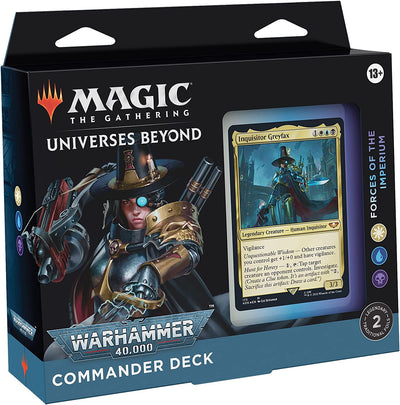 Magic: The Gathering - Universes Beyond: Warhammer 40k Commander Deck: Forces of the Imperium