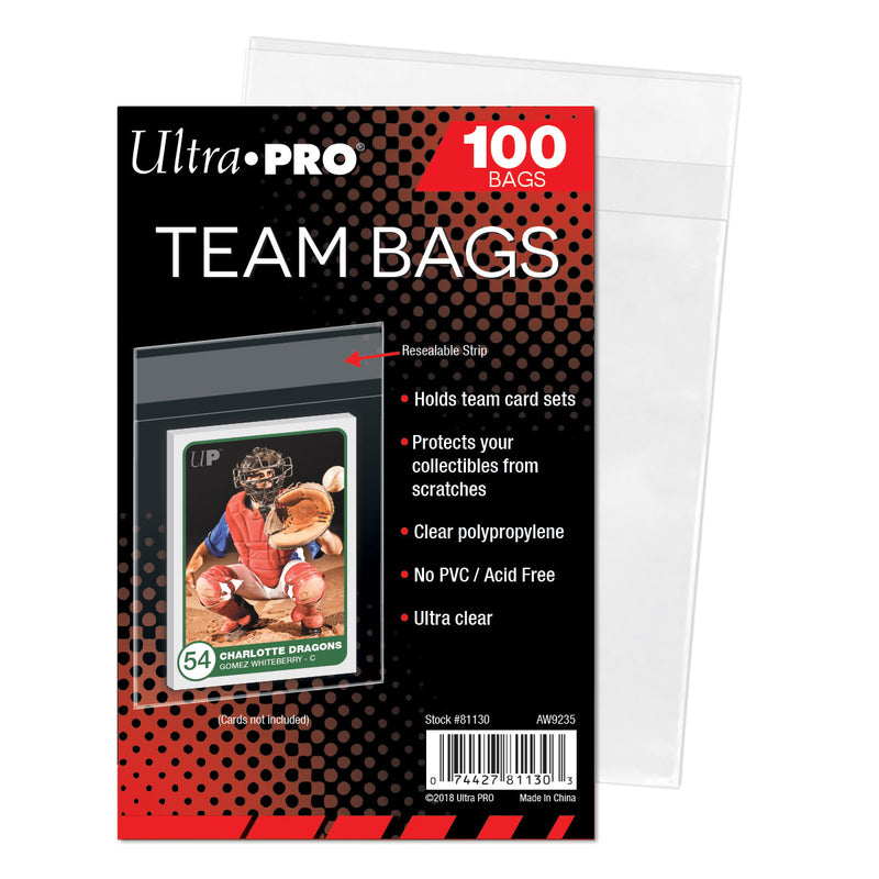 Ultra Pro: Team Bags 100ct