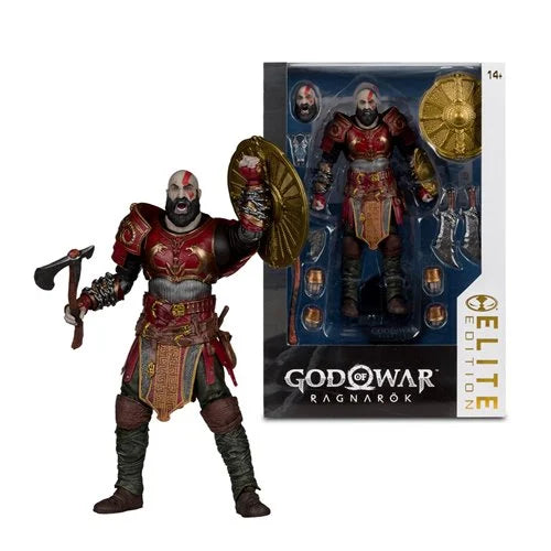 McFarlane Elite Edition #14 God of War Kratos with Ares Armor 7-Inch Scale Action Figure