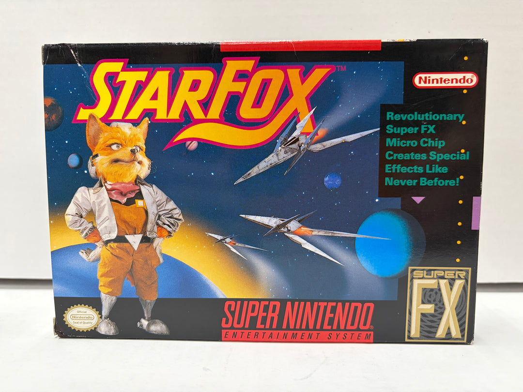 Super Nintendo: StarFox (Boxed)