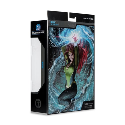 DC Multiverse McFarlane Collector Edition Wave 16 Dark Green Mera DC Classic #67 7-Inch Scale Action Figure