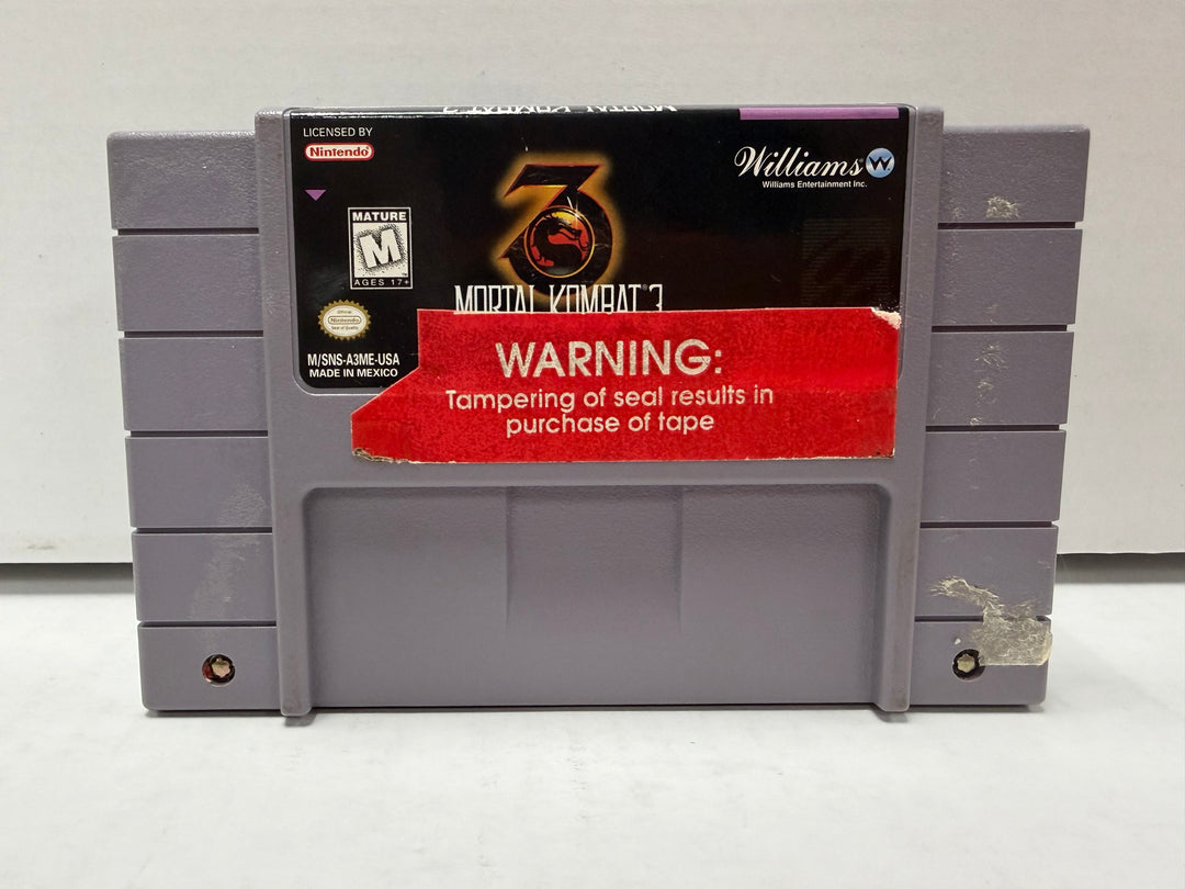 Super Nintendo: Mortal Kombat 3 (Boxed)