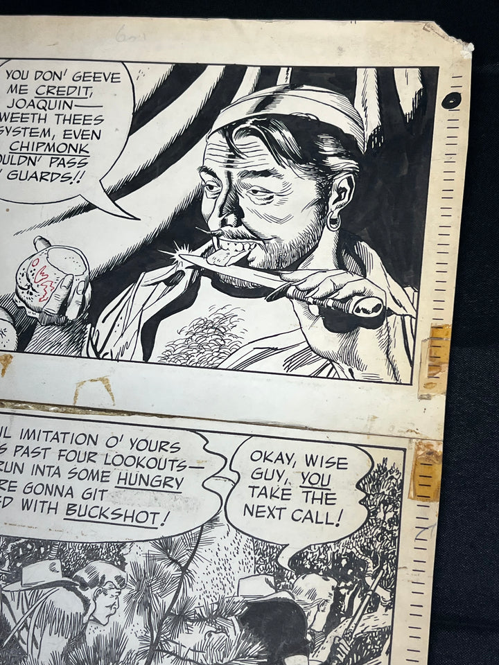 Casey Ruggles by Warren Tufts Sunday Strip (11/12/1950)