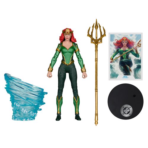 DC Multiverse McFarlane Collector Edition Wave 16 Dark Green Mera DC Classic #67 7-Inch Scale Action Figure