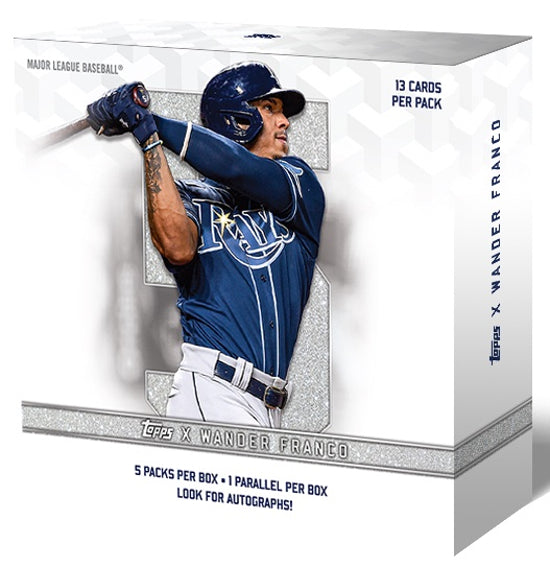 2022 Topps X Baseball Wander Franco Sealed 13 Card Box