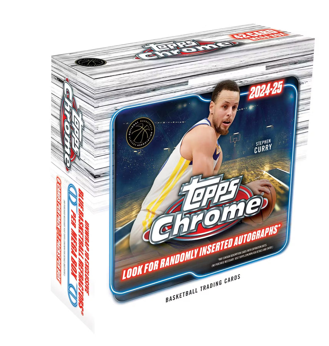 2024-25 Topps Chrome Basketball Hobby Mega Box