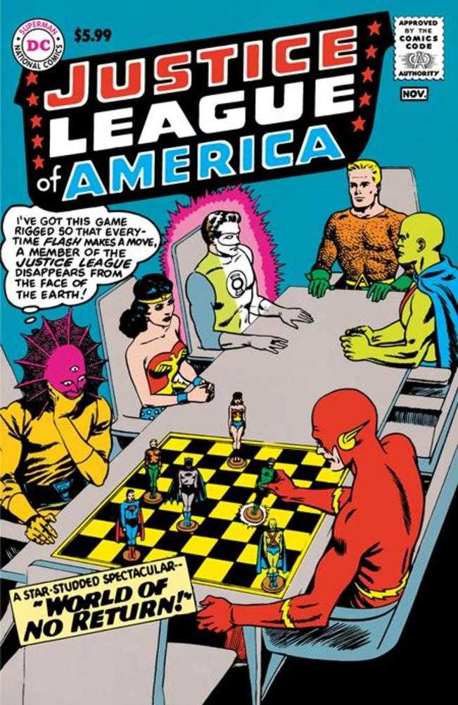 Justice League of America #1 Facsimile Edition Cvr B Murphy Anderson Foil Var