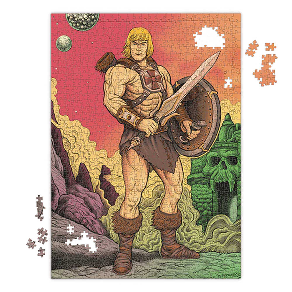 Masters of the Universe He-Man By Florian Bertmer 20x28in 1000 Piece Puzzle