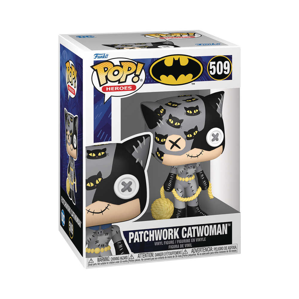 Pop Animation Patchwork Catwoman Vin Figure