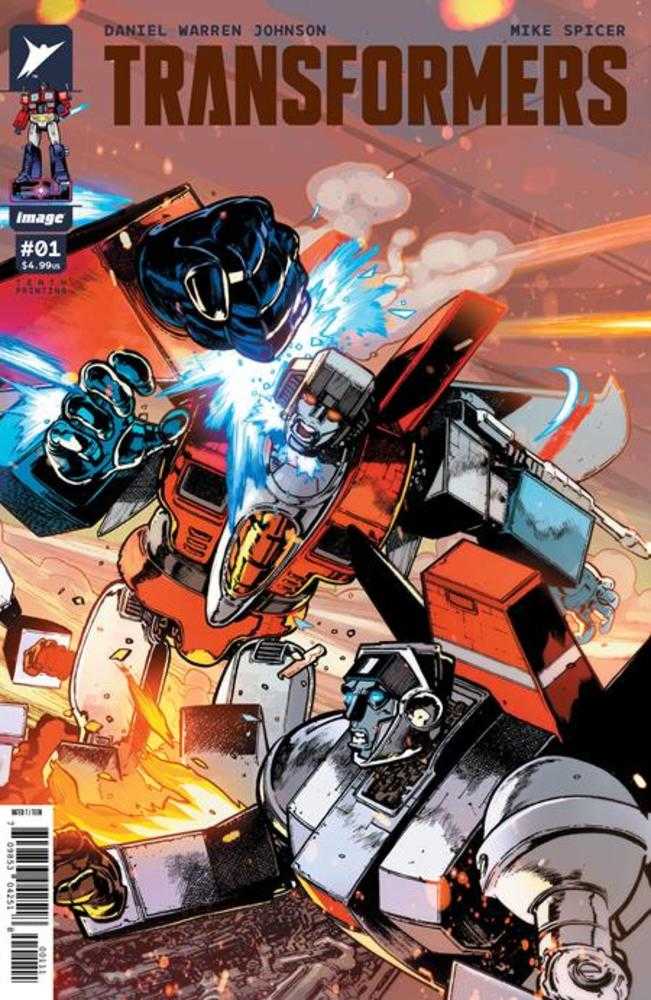 Transformers #1 10th Printing Starscream Connecting