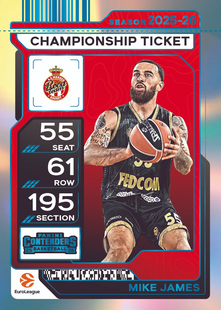 2025-26 Panini Contenders Euroleague Basketball Hobby Box