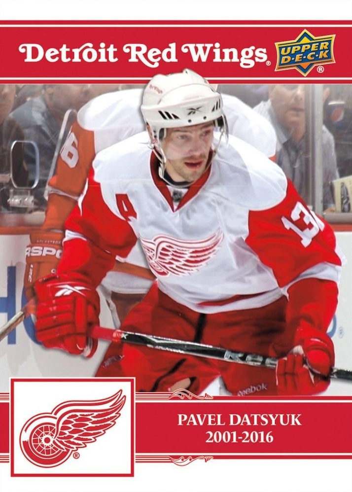 2025-26 Upper Deck Hockey Detroit Red Wings Centennial Box Set