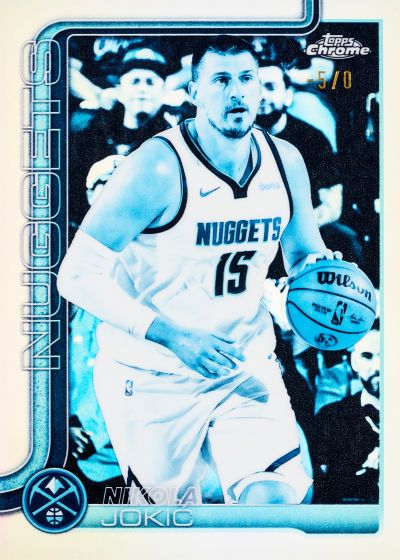 2025-26 Topps Chrome Basketball Hobby Box