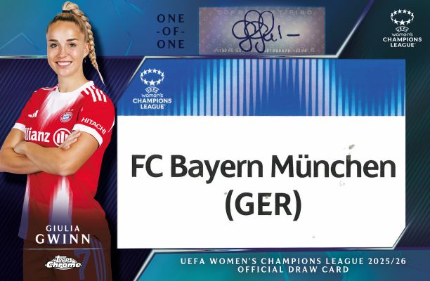2025-26 Topps Chrome Women's Soccer Single Pack