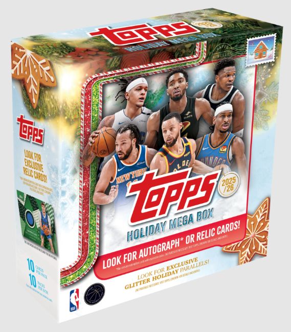 2025-26 Topps Basketball Holiday Mega Box