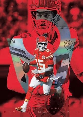 2025 Panini Authentically Mahomes Icon Blaster Box
