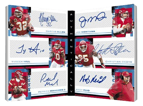 2025 Panini Authentically Mahomes Icon Blaster Box