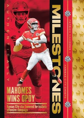 2025 Panini Authentically Mahomes Icon Blaster Box