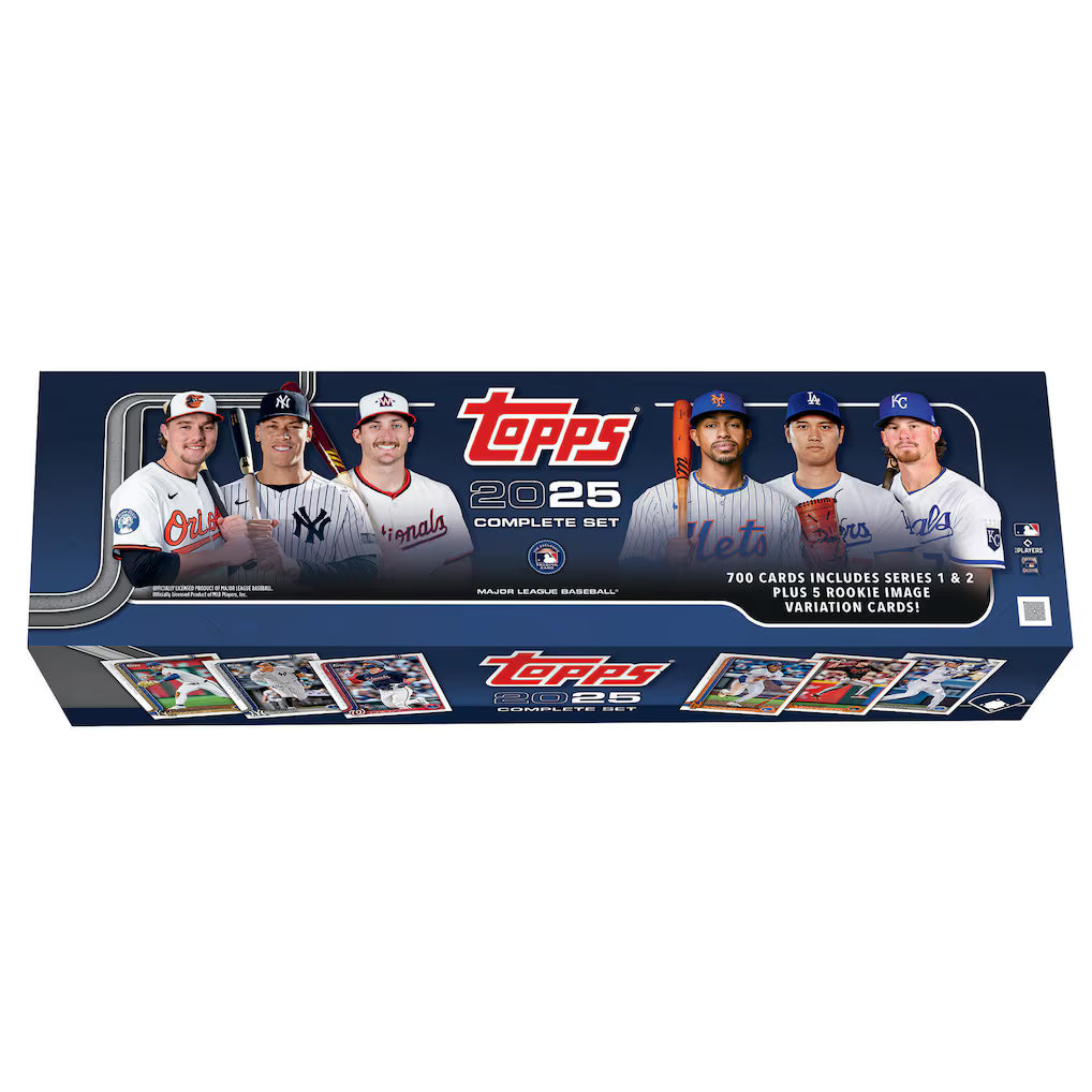 2025 Topps Baseball Complete Factory Set Retail  W/5 Rookie Variation Cards!