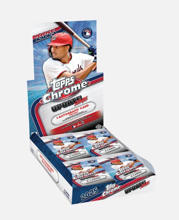 2025 Topps Chrome Baseball Update Series Hobby Box