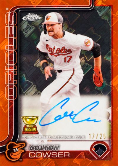 2025 Topps Chrome Baseball Update Series Hobby Box