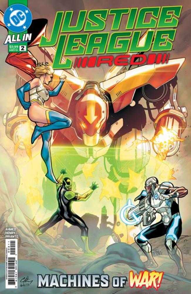 Justice League Red #2 (of 6) Cvr A Clayton Henry