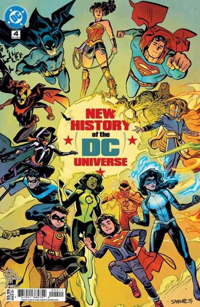 New History of The DC Universe #4 (of 4) Cvr A Chris Samnee