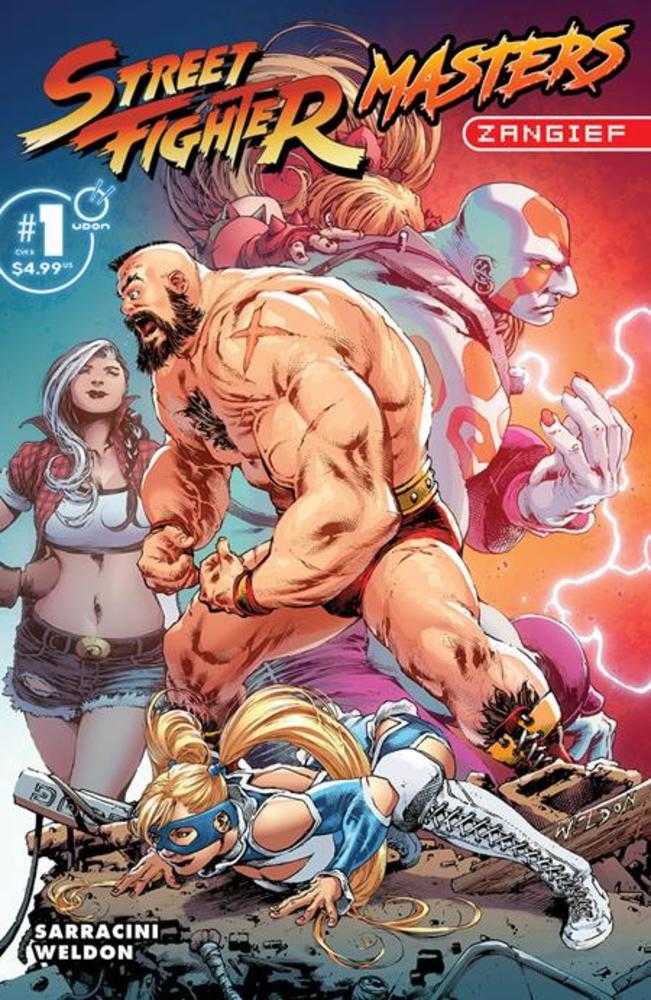 Street Fighter Masters Zangief #1 (One Shot) Cvr B Matthew Weldon Var