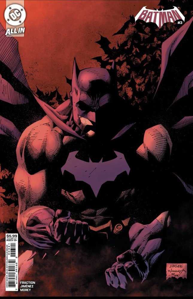 Batman #3 Cvr B Jim Lee Card Stock Var