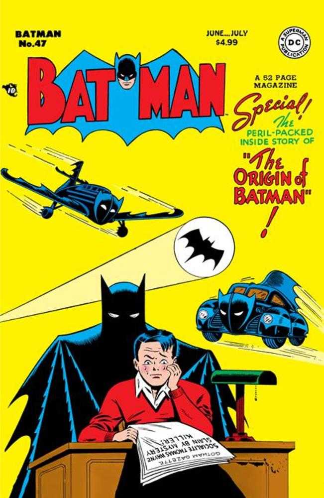 Batman #47 Facsimile Edition Cvr A Bob Kane