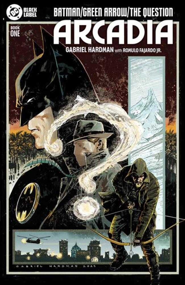 Batman Green Arrow The Question Arcadia #1 (of 4) Cvr A Gabriel Hardman (MR)