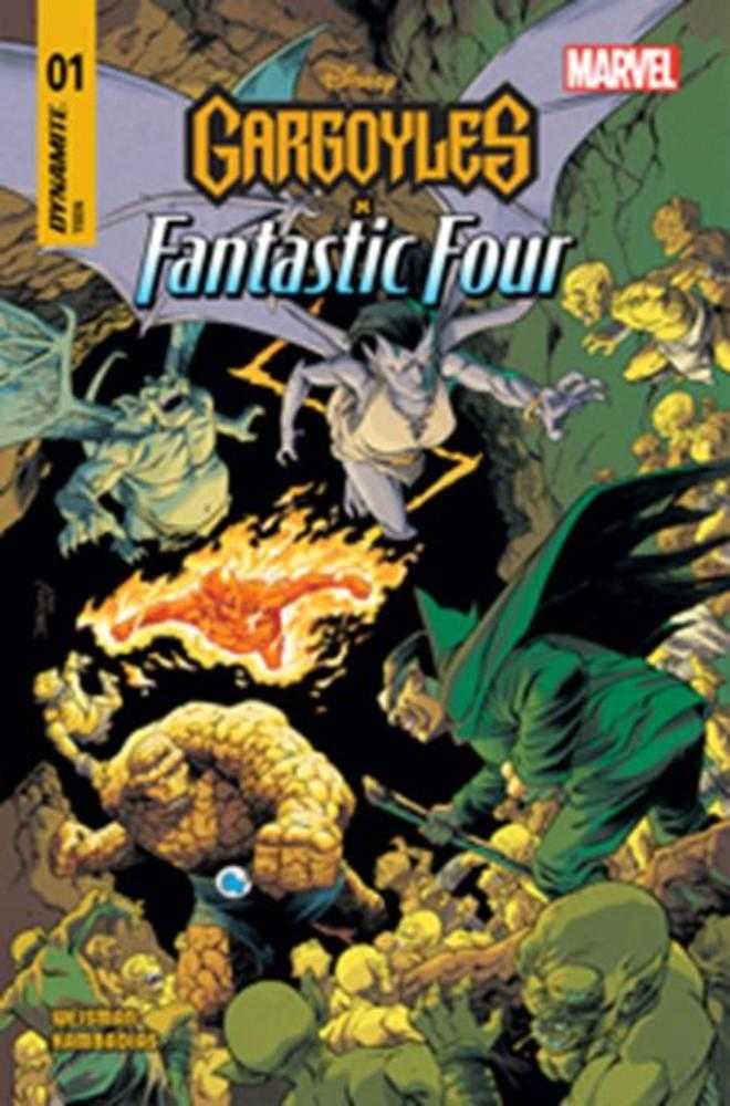 Gargoyles x Fantastic Four #1 Cvr B Declan Shalvey Var