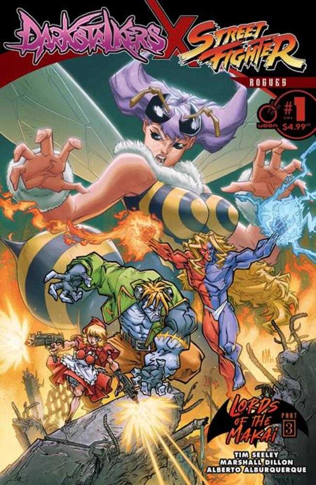 Darkstalkers x Street Fighter Rogues #1 (One Shot) Cvr A Alberto Alburquerque