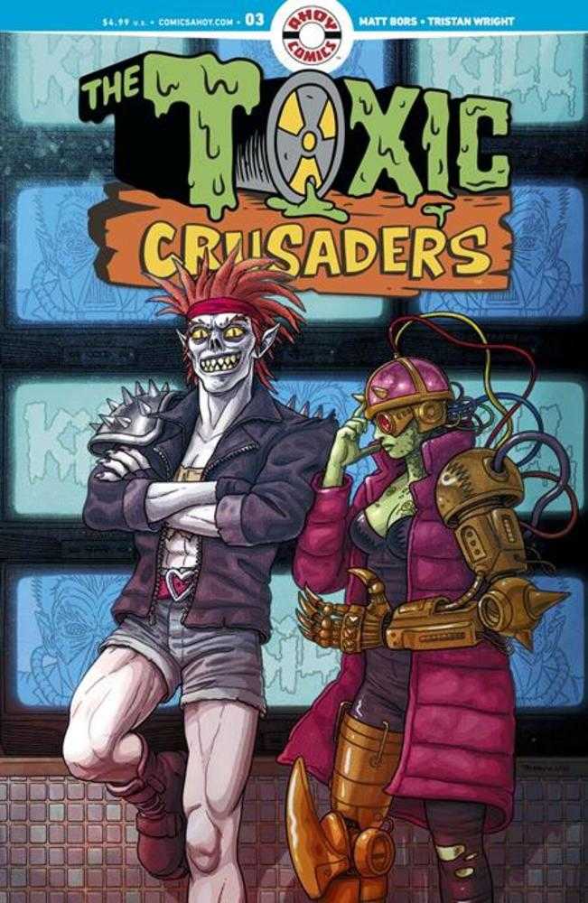 Toxic Crusaders #3 (of 5) Cvr A Tristan Wright (MR)