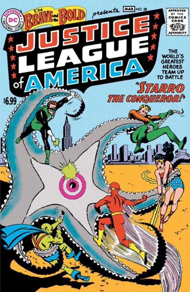 Brave And The Bold #28 Facsimile Edition Cvr B Mike Sekowsky Foil Var (2026 Edition)