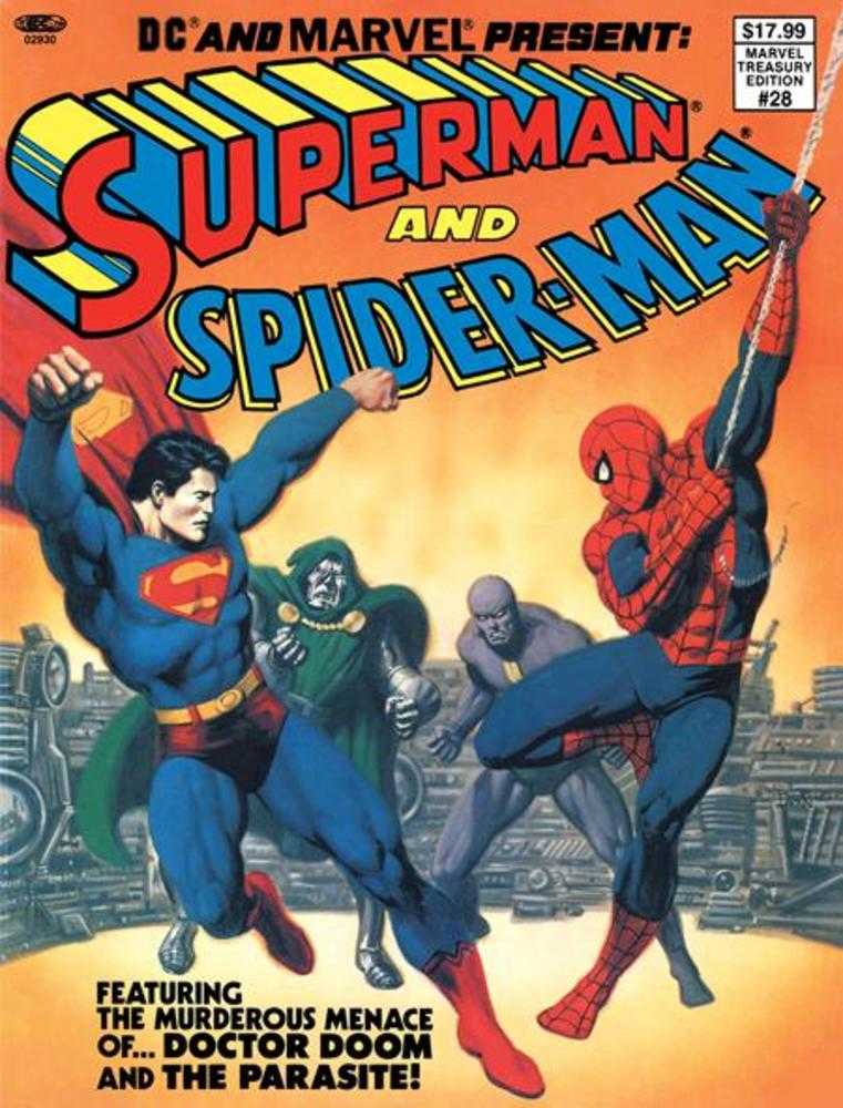 DC And Marvel Present Superman And Spider-Man (Marvel Treasury Edition #28) #1 Facsimile Edition Cvr A John Romita Sr & Bob Larkin