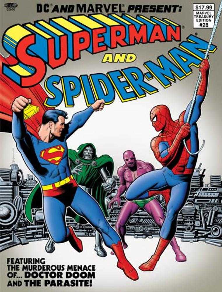 DC And Marvel Present Superman And Spider-Man (Marvel Treasury Edition #28) #1 Facsimile Edition Cvr B Brian Bolland  Var