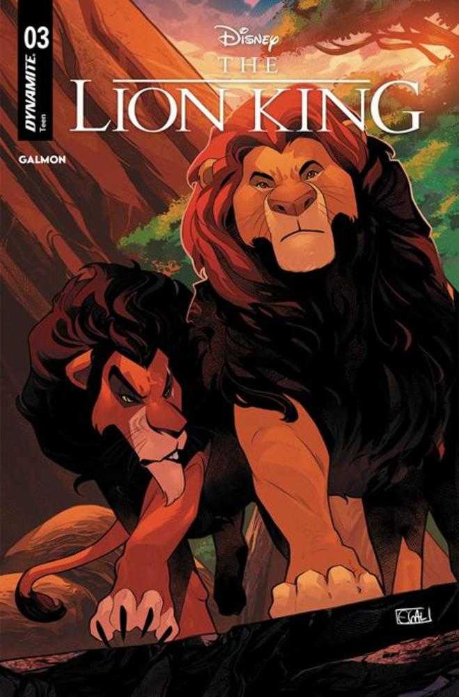 Lion King #3 Cvr A Edwin Galmon