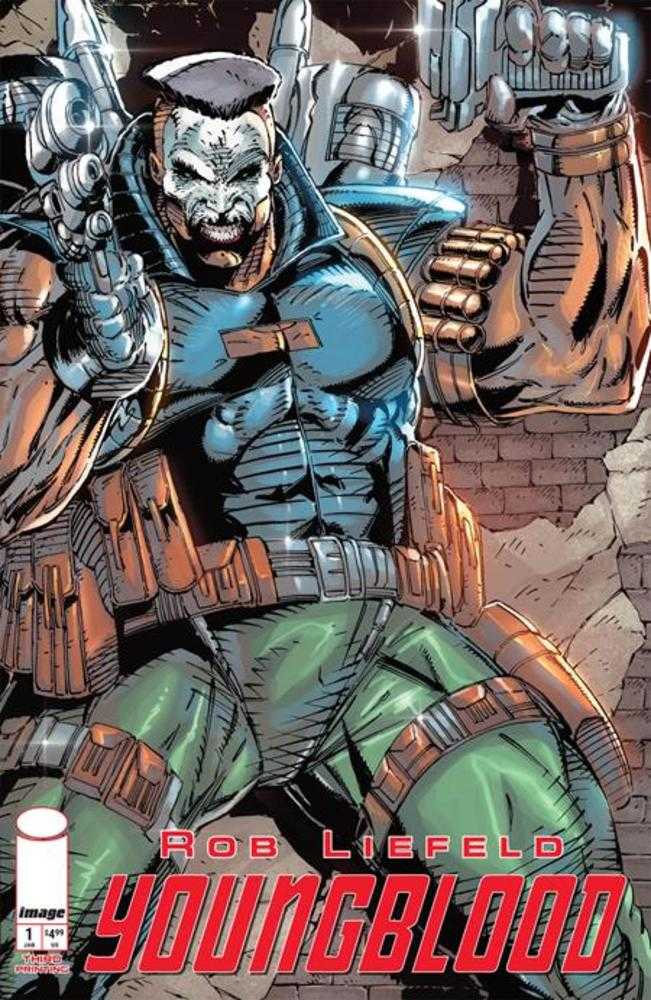 Youngblood #1 (2025) 3rd Ptg Cvr B Rob Liefeld Var