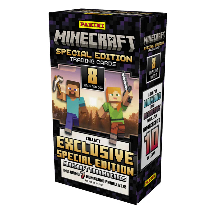 Panini 2025 Minecraft Trading Cards Hobby Box