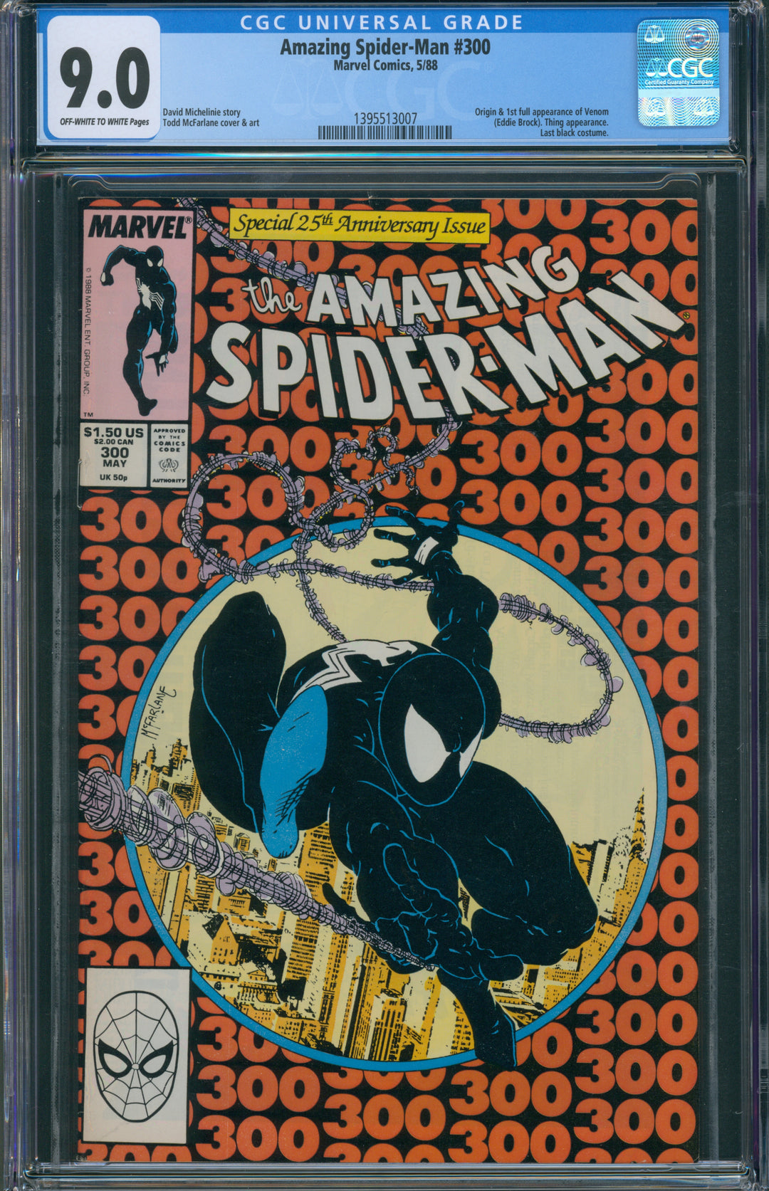 Amazing Spider-Man #300 CGC 9.0