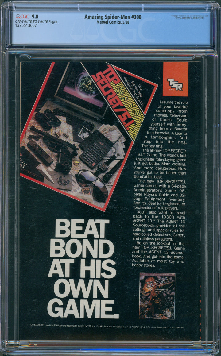 Amazing Spider-Man #300 CGC 9.0