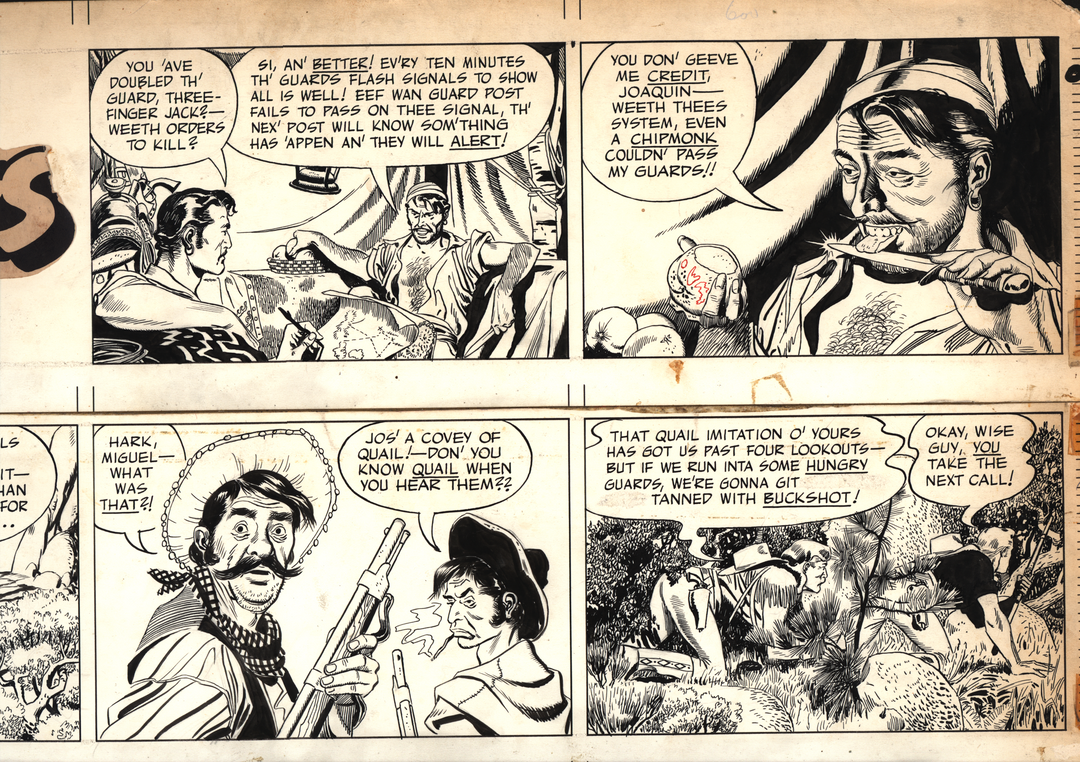 Casey Ruggles by Warren Tufts Sunday Strip (11/12/1950)