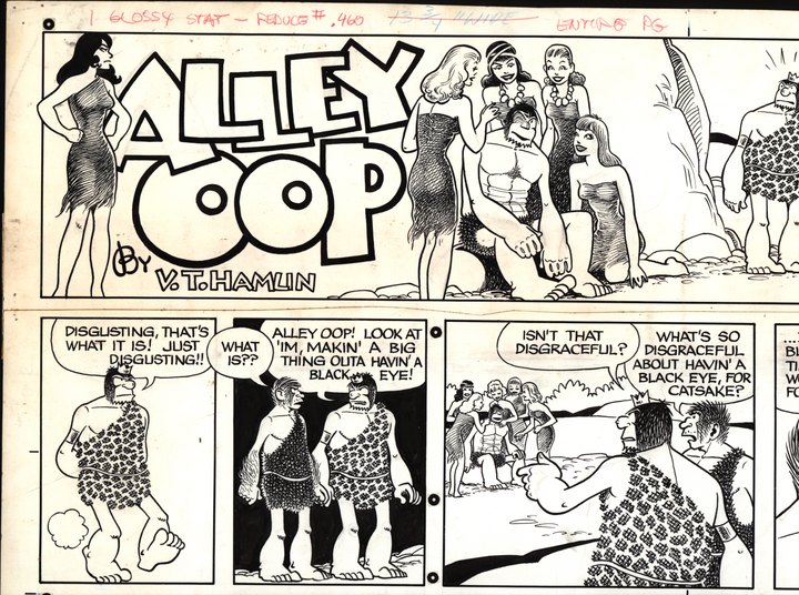 Alley Oop by V.T. Hamlin Sunday Strip (1/2/1966)